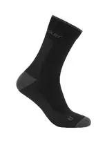 Icebreaker Hike+ Ultralight Quarter vyriškos kojinės juodos/obsidiano spalvos