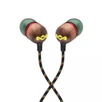 Marley Smile Jamaica laidinės ausinės su mikrofonu ir USB-C, 9 mm tvarkyklės – Rasta (EM-JE042-RA)
