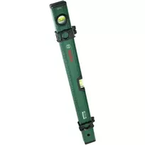 Bosch DIY gulsčiukas 60 cm su žymėjimo slankikliu, V grioveliu ir plokščiu frezuotu pagrindu – žalia