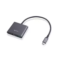 ESTUFF USB-C AV Multiport Hub (USB-C, 7-in-1, HDMI 4K60, 2x USB-A 3.0, USB-C PD 60W, Gigabit Ethernet, SD/MicroSD)