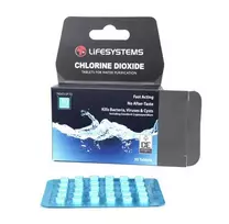 Lifesystems Chlorine Dioxide vandens valymo tabletės, 30 vnt.