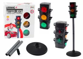 LEAN TOYS 20644 Šviesoforo žaislas su šviesos ir garso efektais