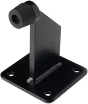PSG 60.039.9005 Vartų stabdiklis, EPDM guma, juoda RAL 9005, tvirtinamas varžtais, 2 skylės, 70 mm tarpas, 11 mm skylės, -30°C iki +80°C