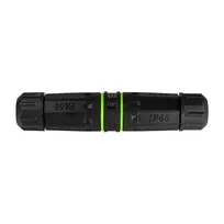 Logilink lauko optinio pluošto SC simplex jungtis su 2 kabelių įvadais, IP65, pilka