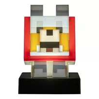 Paladone Minecraft Wolf Icon Light – oficialiai licencijuotas LED šviestuvas su baterijomis