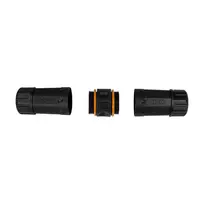CAT6a lauko mova IP68 RJ45 lizdas-lizdas ekranuota Ethernet jungtis