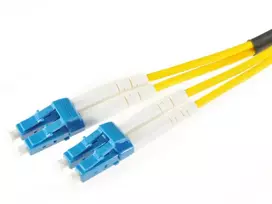OPTIX Single-Mode Duplex Fiber Patch Cord LC/UPC į LC/UPC 3m LSZH Geltona