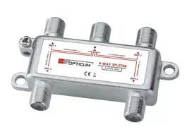 OPTICUM 1x4 DVB-T/SAT Signal Skirstytuvas 5-2400 MHz F-Type Cinko liejinys