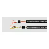 HELUKABEL HELU LIGHT DMX kabelis 4x0.34 mm² juodas AES/EBU ir DMX skaitmeninio garso kabelis 400033