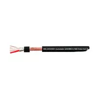 HELUKABEL HELU LIGHT DMX laidas 2x0.34 mm² juodas AES/EBU skaitmeninio garso kabelis 400032