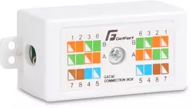 GETFORT GF-LP-5UTP Cat.5e UTP Krono tipo kabelių jungtis, be įrankių IDC, balta