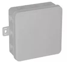 VIPLAST V7 Klik paviršinė jungiamoji dėžutė, 12 kabelių įvadų, balta, IP54, 100x100x41mm