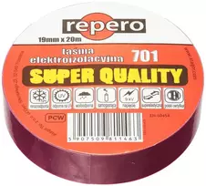 REPERO 701 violetinė PVC elektros izoliacinė juosta 19mm x 20m