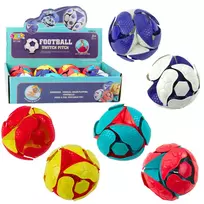 LEAN TOYS bespalvis LED žongliravimo kamuolys 8 cm, daugiaspalvis