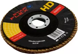 PSG Star Flex T29 SG INOX keraminis žiedlapinis diskas 125 mm, 22,23 mm anga, P40 grūdėtumas, 29 tipo kūginis, nerūdijančiam plienui ir metalui