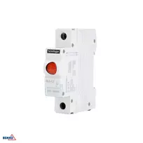 SCHELINGER A15-SL8-CZ raudonas LED signalinis žibintas, 230V AC, 22 mm montavimas į skydą, IP65
