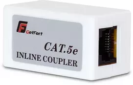 GETFORT RJ45 Cat.5e UTP Inline Coupler Female-to-Female (Juoda)