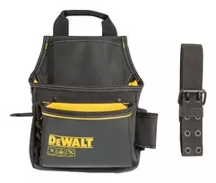DEWALT DWST40101-1 Sunkiojo naudojimo brezentinis įrankių dėklas, juodas/geltonas, atsparus vandeniui, plati anga, sustiprintas dugnas