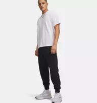 Under Armour Rival Fleece vyriškos kelnės su rankogaliais juodos 1379774 001 2XL