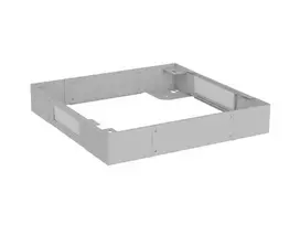 LANBERG CK01-66-S 600x600 mm cokolis 19 inch serverių spintoms, pilkas RAL 7044