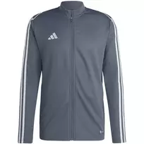adidas Tiro 23 League treniruočių striukė su užtrauktuku, Grey Four, vyriška, M dydis