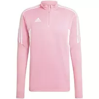 adidas vyriški Condivo 22 treniruočių marškinėliai su užtrauktuku, rožiniai, HD2313