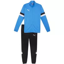 PUMA vyriškas Team Rise treniruočių kostiumas Royal Blue/Puma Black, dydis XL