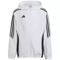 adidas Tiro 24 vaikiška treniruočių striukė balta IM8799 164cm
