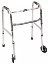REH Balkonik RF-131/S abipusis vaikščiojimo rėmas, sulankstomas, aliumininis, sidabrinis