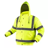 NEO TOOLS 81-712-L Hi-Vis Izoliuota Bomber Darbo Striukė, Geltona/Mėlyna, L dydis