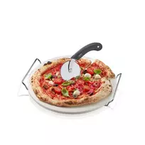 GEFU DARIOSO picos akmens rinkinys su pjaustytuvu ir padėklu, 33 cm