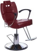 Kirpyklos kėdė PROFESSIONAL BARBER CHAIR HEKTOR BRUSSEL CHERRY