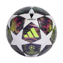 adidas UCL 25/26 Final League kamuolys, 4 dydis, violetinis/baltas