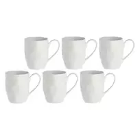 6 porcelianinių puodelių rinkinys LA PORCELLANA BIANCA Bianca Collection