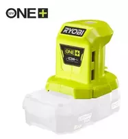 RYOBI 18V ONE+ USB maitinimo šaltinis (2 USB-A prievadai, 2,1 A) - R18USB-0