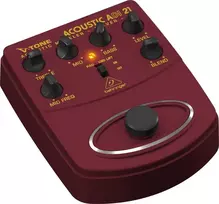 Behringer ADI21 akustinės gitaros preampas / DI dėžutė su 3 juostų ekvalaizeriu ir atsako valdymu