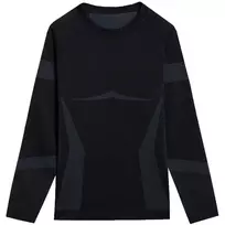 Moteriškas termoaktyvus megztinis 4F F113 Deep Black M/L