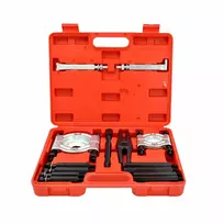AWTOOLS AW19020 Aklųjų angų guolių ištraukiklio rinkinys su slydimo plaktuku, 12-38 mm, 10 dalių