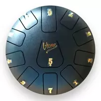 V-TONE VBJ 8-11 BK plieninis liežuvėlinis būgnas, 8 natos, 11 inch, juodas