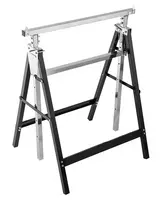 NEO Tools TOP-84-145 plieninis stalčius darbastaliui, 580x450x130 mm, 25 kg, su centriniu užraktu, juodas/pilkas