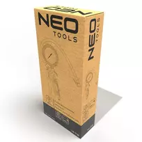 NEO Tools 14-718 5 dalių kompresoriaus priedų rinkinys su spiraline žarna, pūtimo pistoletu ir padangų pripūtimo pistoletu