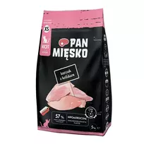 Pan Mięsko Sausas Kačių Ėdalas Vištiena su Triušiu Kačiukams XS 5 kg