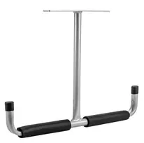 NEO TOOLS Garažo kabliukų rinkinys 16 vnt. | Sunkiojo tipo plieniniai sieniniai kabliukai su neslystančia PVC danga, juoda/oranžinė