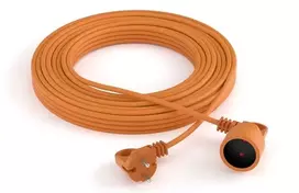 ACAR PS-2P 2G1.5 15M sodo ilgintuvas, 3 gyslų 1,5 mm², 16A, IP44, Schuko, juodas