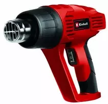 Einhell TC-HA 2000/1 karšto oro pūtiklis 2000 W 550°C 500 l/min su 4 antgaliais ir grandikliu raudonas