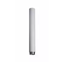 BCS USB-C į USB-C 100W PD nailono pintas laidas su 90° L tipo jungtimi, 1 m, raudonas