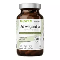 BIOWEN Ashwagandha – maisto papildas žmonėms – 120 kapsulių