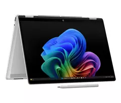 HP OmniBook X Flip NGAI 14-fm0705nz 14 inch 2-in-1 nešiojamas kompiuteris - Intel Core Ultra 7, 32GB LPDDR5X, 512GB SSD, WUXGA Touch, Win11 Home