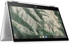 HP Chromebook x360 14c-cc0004na 14 inch FHD Touch 2-in-1 nešiojamas kompiuteris (Intel Core i5-1135G7, 8GB RAM, 256GB SSD, Chrome OS, Natural Silver)