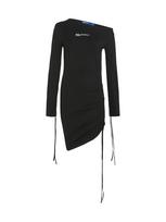 KARL LAGERFELD JEANS Suknelė juoda / balta